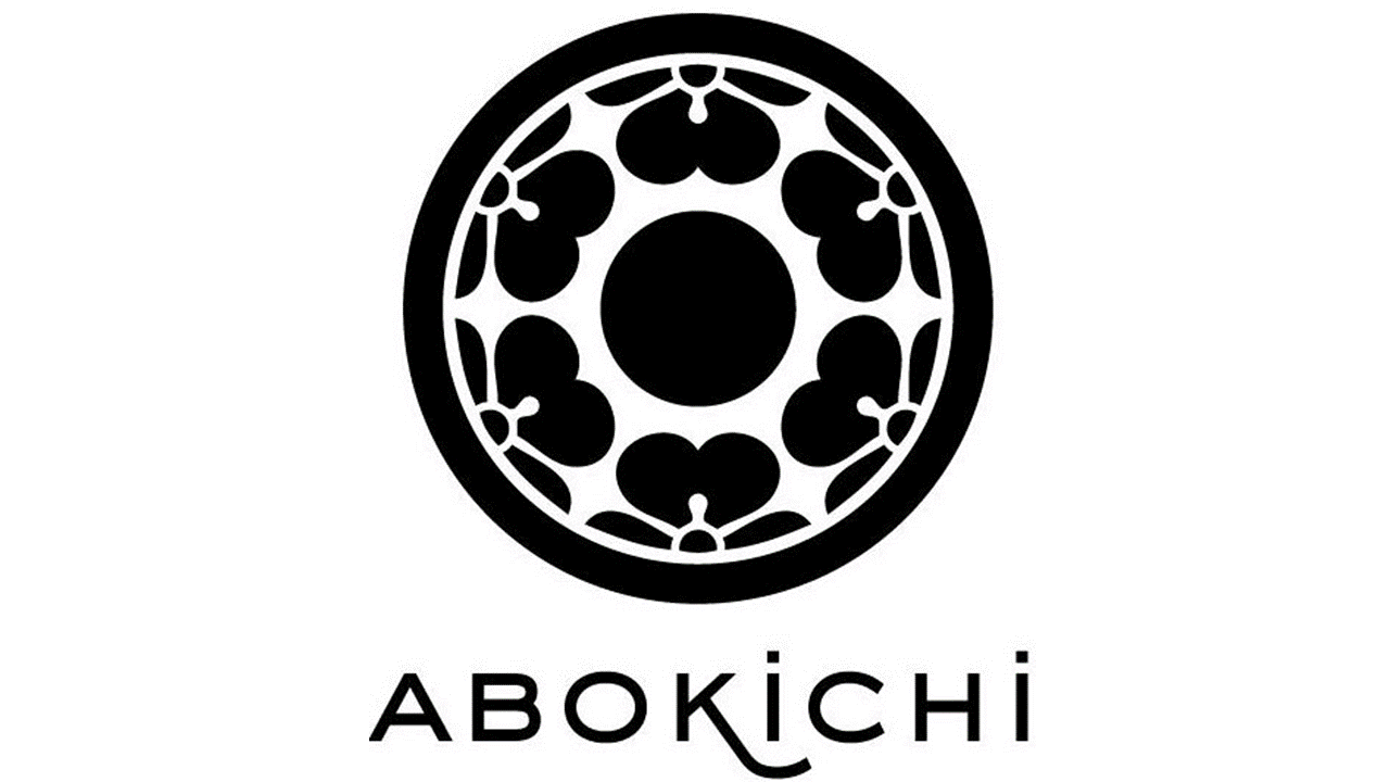 Abokichi logo black and white