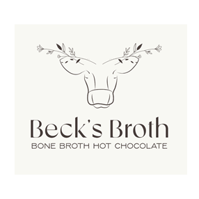 Beck's broth bone broth hot chocolate logo