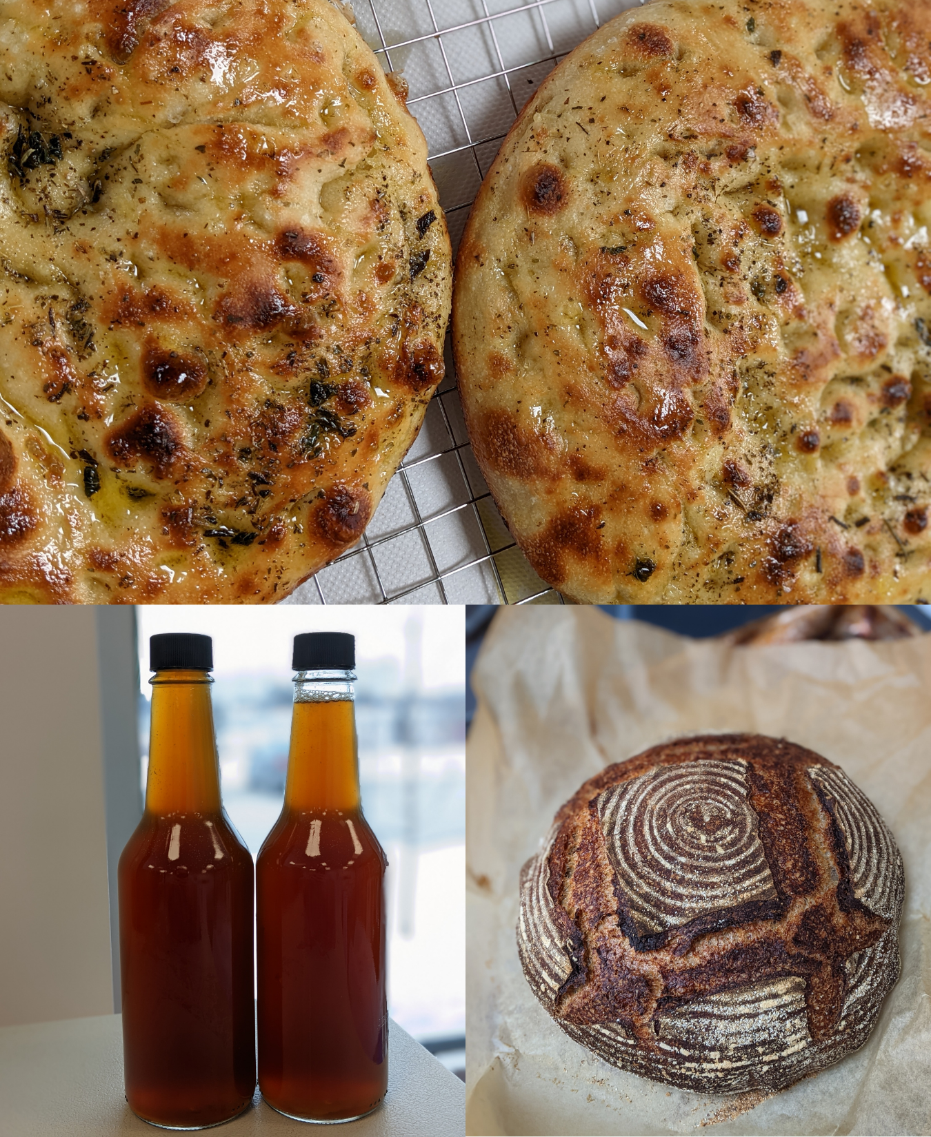 baked breads and soya sauce products